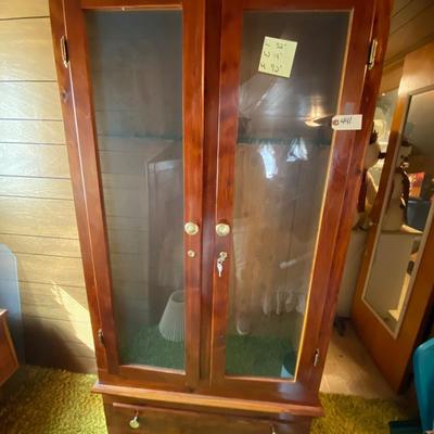 Sporting goods cabinet