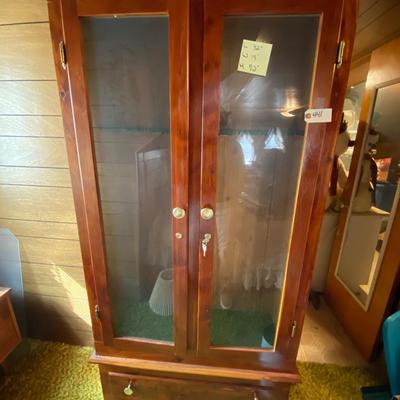 Sporting goods cabinet