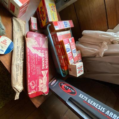 Zebco 33 & Sporting goods lot