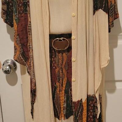 Lovely 3 piece skirt, top, and jacket