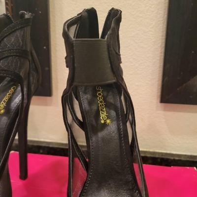 Black 6 inch Stilettos
