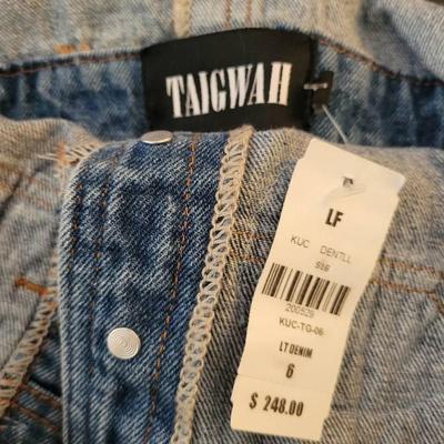 Taigwan sparkly overall shorts