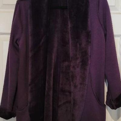 Soft Surroundings Royal Purple Cardigan