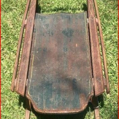 Antique Snow Sled