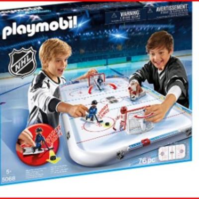 New Playmobile NHL Hockey Arena in box