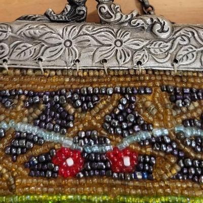 1920's Hand Beaded Purse