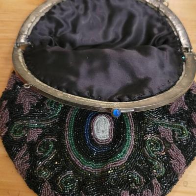1920's Hand Beaded Purse