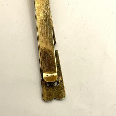 1674 Men's Initial Cufflinks and Tie Bar