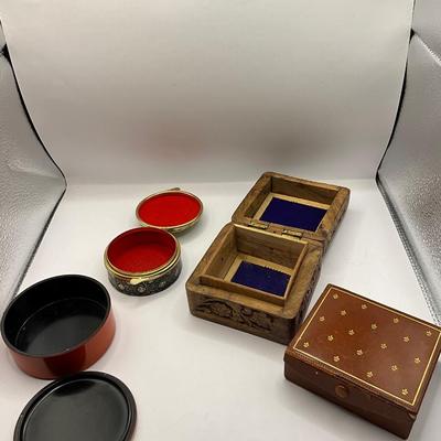 1710 Lot of Jewelry / Trinket Boxes