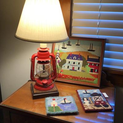 1678 Lantern & Nautical Decor Lot
