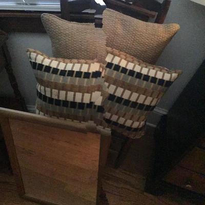 1677 Vintage Ladder-back Chair & Decor Items