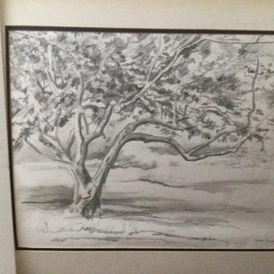 1675 Local Artist Pencil Sketches