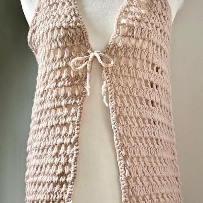 Hand Crocheted Vest