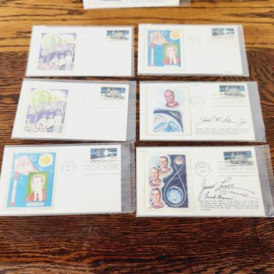 8 PC - 1ST DAY ISSUE STAMPS COLLECTION - US SPACE ACHIEVEMENTS