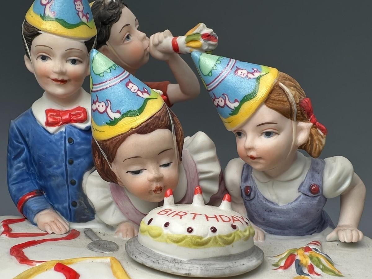 Vintage Norman Rockwell The Birthday Party American Family