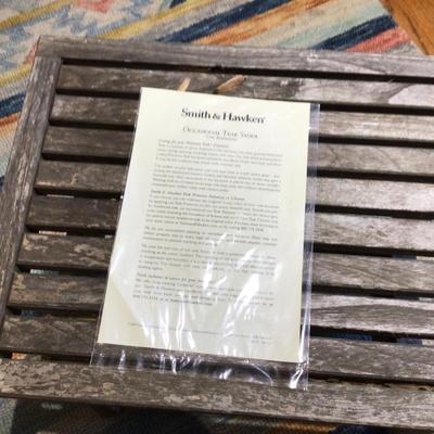 1626 Teak Shower Stool Bench Lot