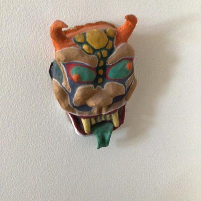 1616 Art Masks & Framed Colorful Lady