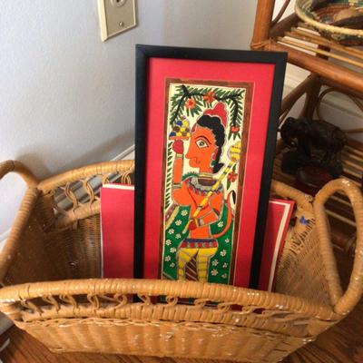 1616 Art Masks & Framed Colorful Lady