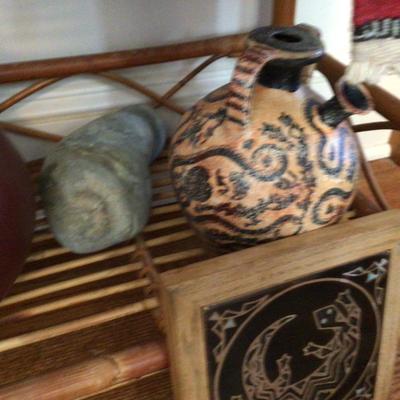 1615 Ethnic Pottery Lot