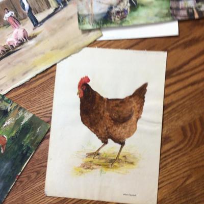 1612 Original Works of Art by Local Artist Marlen Binder