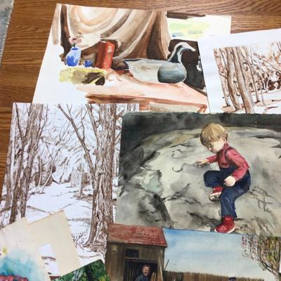 1612 Original Works of Art by Local Artist Marlen Binder