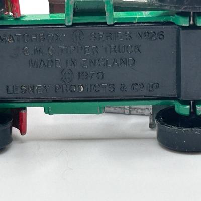 1970 lesney GMC Tipper Truck No. 26