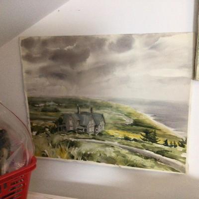 1591 Seaside Vacation Original Paintings By Local Artist