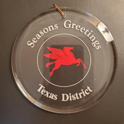 Mobil Oil Pegasus Christmas Ornament