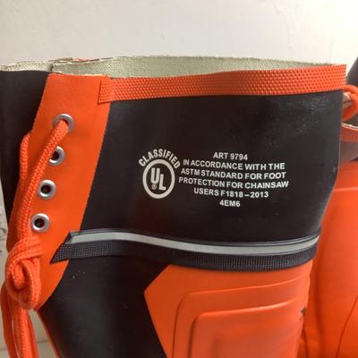 197 Viking Size 11 Cut Prevention Chainsaw Boots *New*