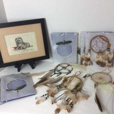 1008 Dream Catcher Lot Vixen Dog Art