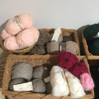 1022 Large Lot of Brunswick Pattons Yarn