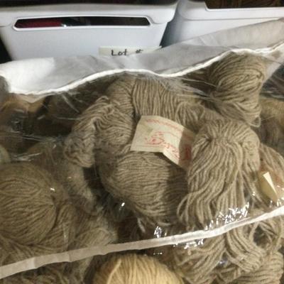 1026 Large Lot of Grease Spun Yarn from Elizabeth Islands