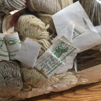 1026 Large Lot of Grease Spun Yarn from Elizabeth Islands