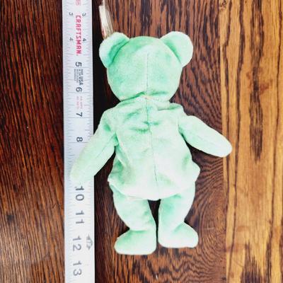TY TEENIE BABY KICKS SOCCER BEAR