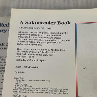 1989 UNITED STATES MILITARY ALMANAC