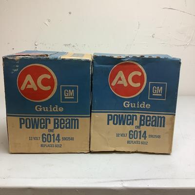 207 GM Power Beam Headlights/Guide 1955 Chevy BelAir *Never Opened