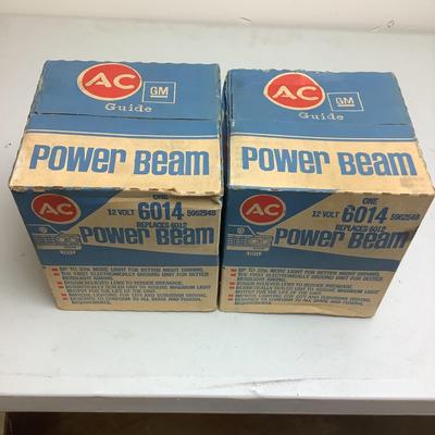 207 GM Power Beam Headlights/Guide 1955 Chevy BelAir *Never Opened