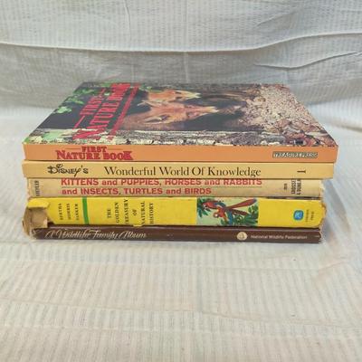 EDUCATIONAL LEARNING ABOUT WILDLIFE 5 BOOK BUNDLE