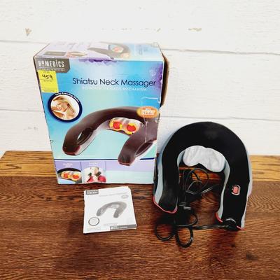 HOMEDICS SHIATSU NECK MASSAGER W/ BOX