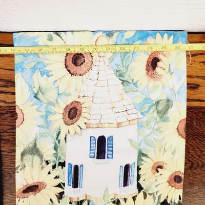 4 PC SET OF GARDEN FLAGS