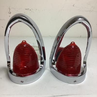 216 Set of 1955 Chevy BelAir Stop Turn Tail Lights & Exterior Trim