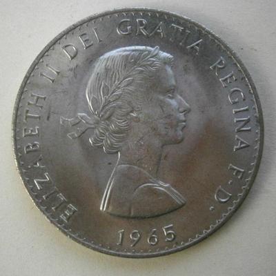 1965 Sir Winston Churchill Commemorative Crown Coin
