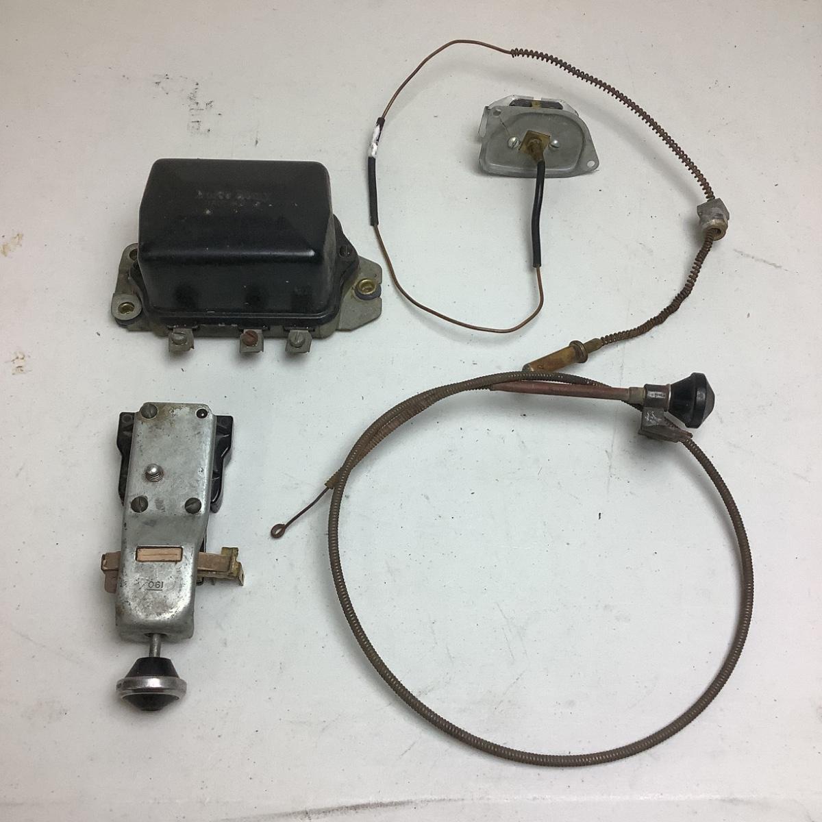 220 195557 Chevrolet Voltage Regulator, Headlight Switches