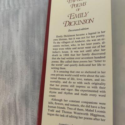 1978 FAVORITE POEMS OF EMILY DICKINSON