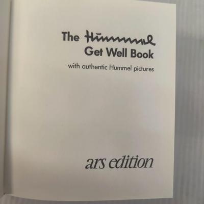 1983 THE HUMMEL GET WELL BOOK W/ AUTHENTIC HUMMEL PICTURES