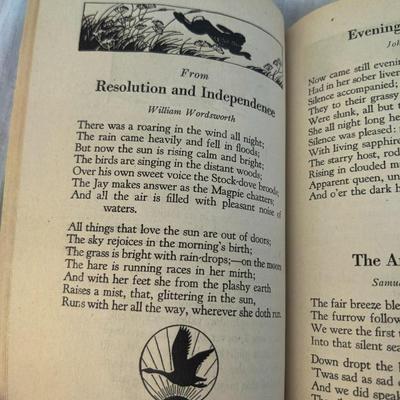 1931 A BOOK OF FAMOUS POEMS COMPILED BY MARJORIE BARROWS