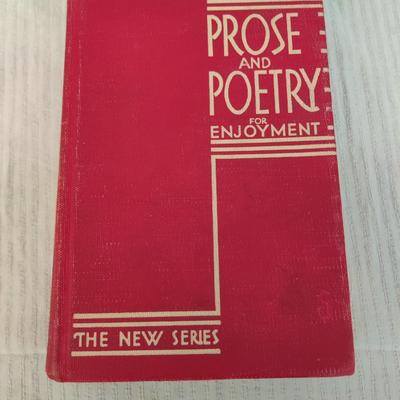 1935 PROSE AND POETRY FOR ENJOYMENT
