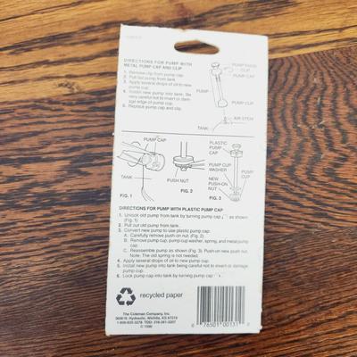 New COLEMAN PUMP REPAIR KIT