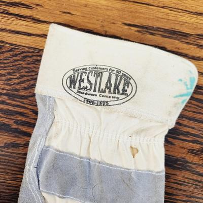 LEATHER & COTTON WESTLAKE WORK GLOVES