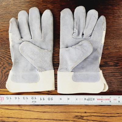 LEATHER & COTTON WESTLAKE WORK GLOVES